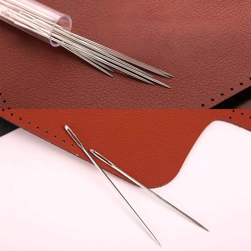 Nonvor 36 шт. большой глаз швейных игл ручной слепой швейная игла с Пластик бутылки