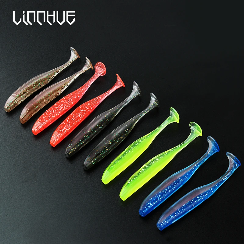 

LINNHUE Wobblers Soft Bite 2g 4.6g 73mm 89mm Fishing Lures Easy Shiner Artificial Soft Lure Carp Bait Silicone Baits