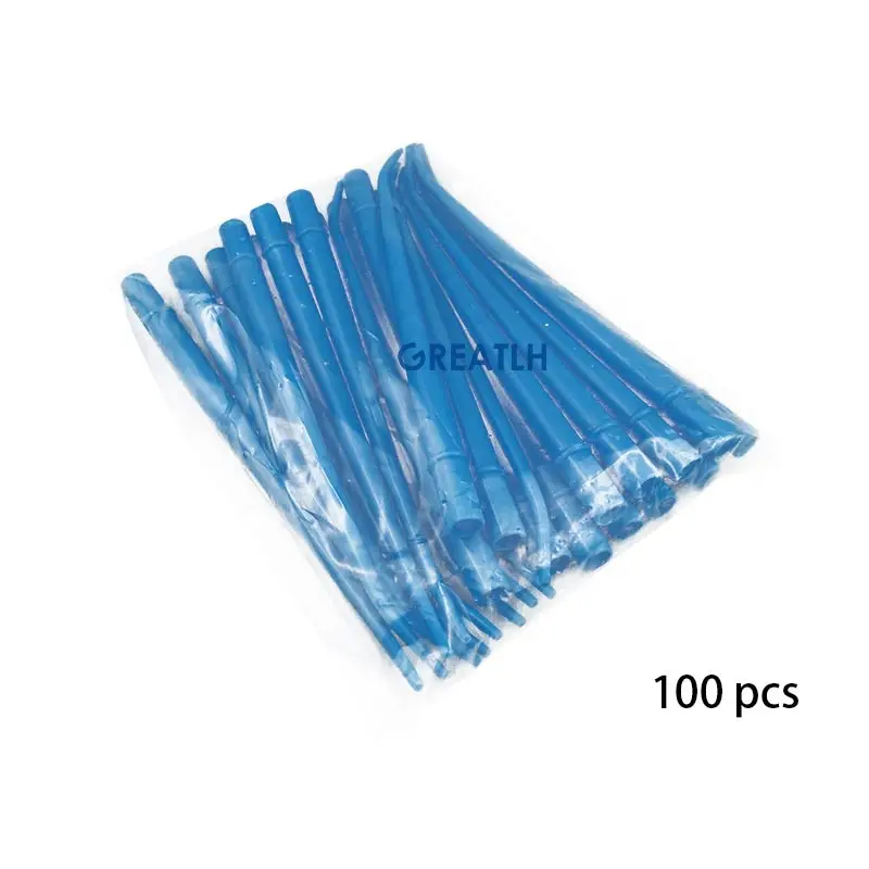 100 шт. Одноразовый стоматологический хирургический аспиратор всасывающие