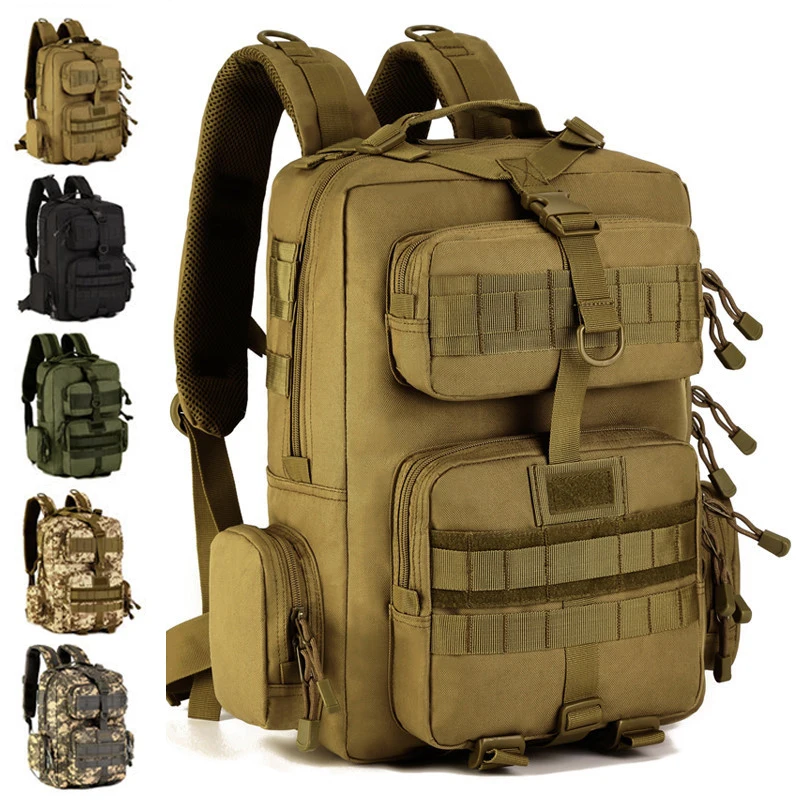 

30L High Capacity Military Army Tactical Molle Backpack Mochila Militar Laptop Rucksack Outdoor Camping Hiking Trekking Bag