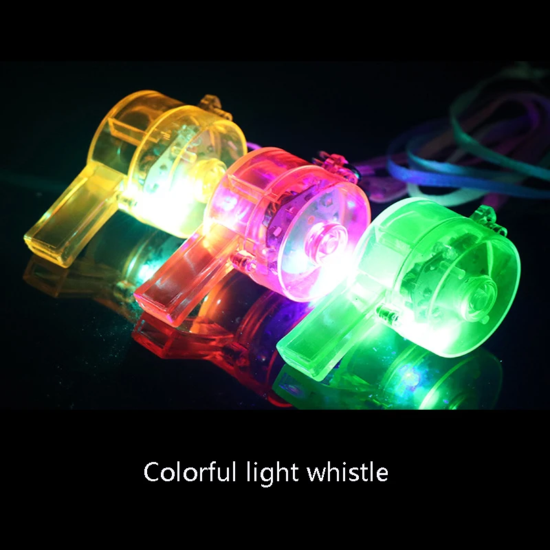 Лидер продаж модные разноцветные гафы мерцающие свистки 30 шт.|light up|decorative decorativelot