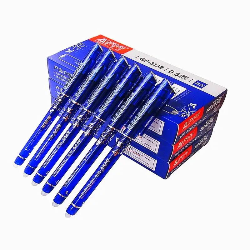 1PCS/Sell Can Eliminate Rod Erasable Pen Blue / Black Ink Refill Magic Ballpoint Office Supplies Student Exam Spare Unisex - купить по