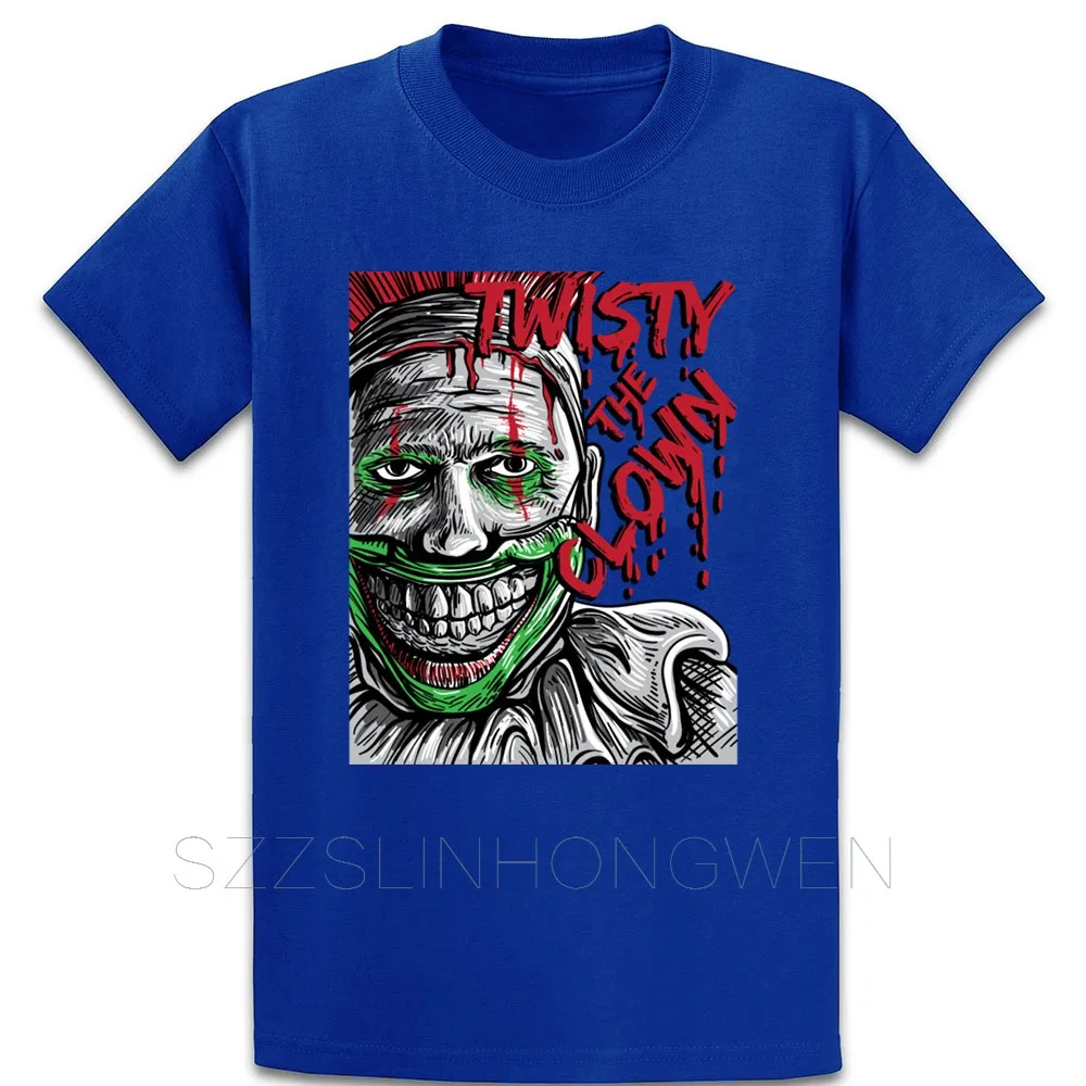 Twisty клоун Американская история ужас Хэллоуин футболка хлопок модный летний