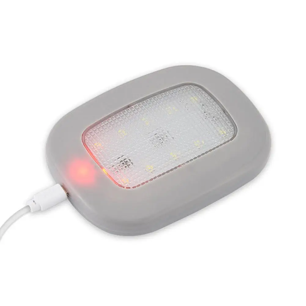 HiMISS USB зарядка светодиодный автомобильный магнит авто багажник дневное
