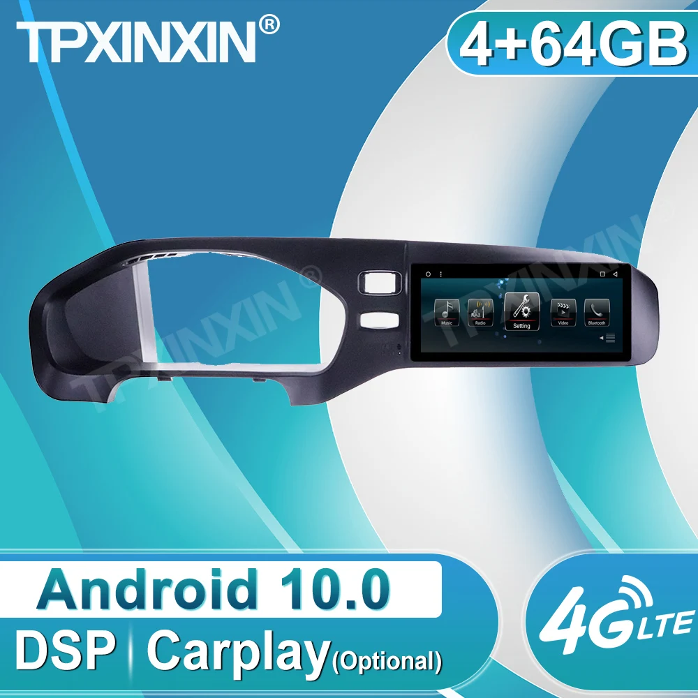 

Android 10.0 Carplay 4+64GB For Volvo V40 2013 2014-2019 Radio Recorder Multimedia DSP Player Stereo DVD Head Unit GPS Navigatie