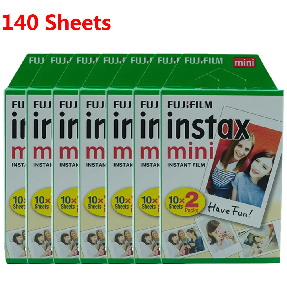 140 Sheets 10-300 листов Fuji Fujifilm instax mini 9 8 пленок белый край пленки для мгновенной мини 9 8 7s 25 50s 9 90 камера Sp-2 фотобумага - Цвет: 140 Sheets