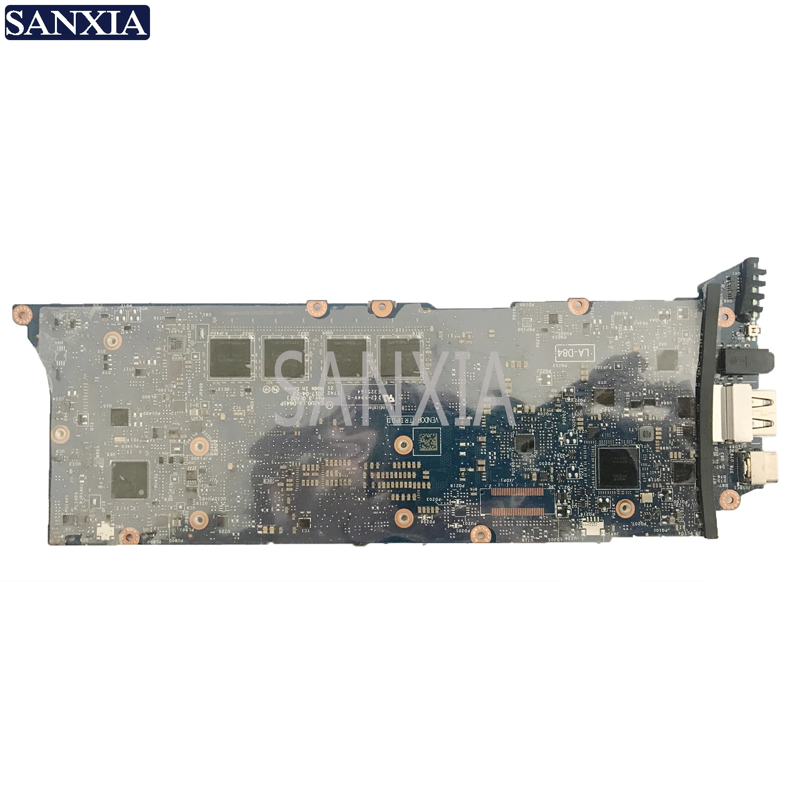 KEFU LA-D841P Laptop motherboard for Dell XPS-13 9350 original mainboard 8GB-RAM I7-7500U