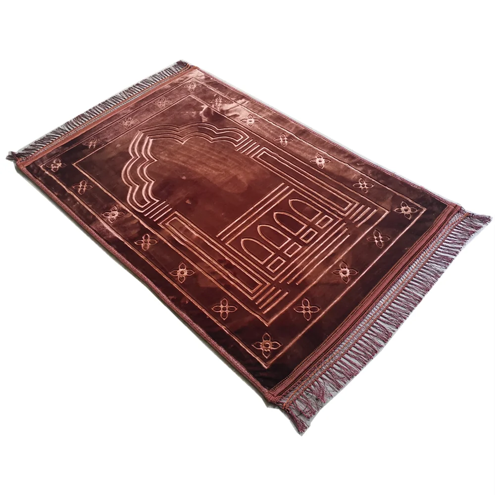 Плотный молитвенный коврик 80x120 см исламский мусульманский Sajda джанамаз|Коврик| |