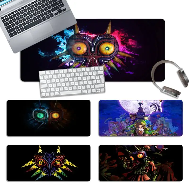 

Cute Majoras Mask Mouse Pad Gaming MousePad Large Big Mouse Mat Desktop Mat Computer Mouse pad For Overwatch