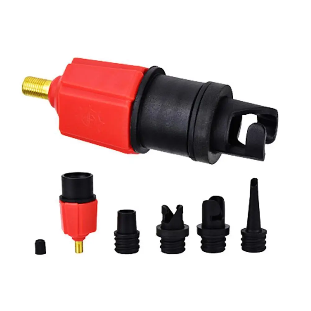 Резиновый надувной клапан для лодки 4 адаптера автомобильный воздушный насос