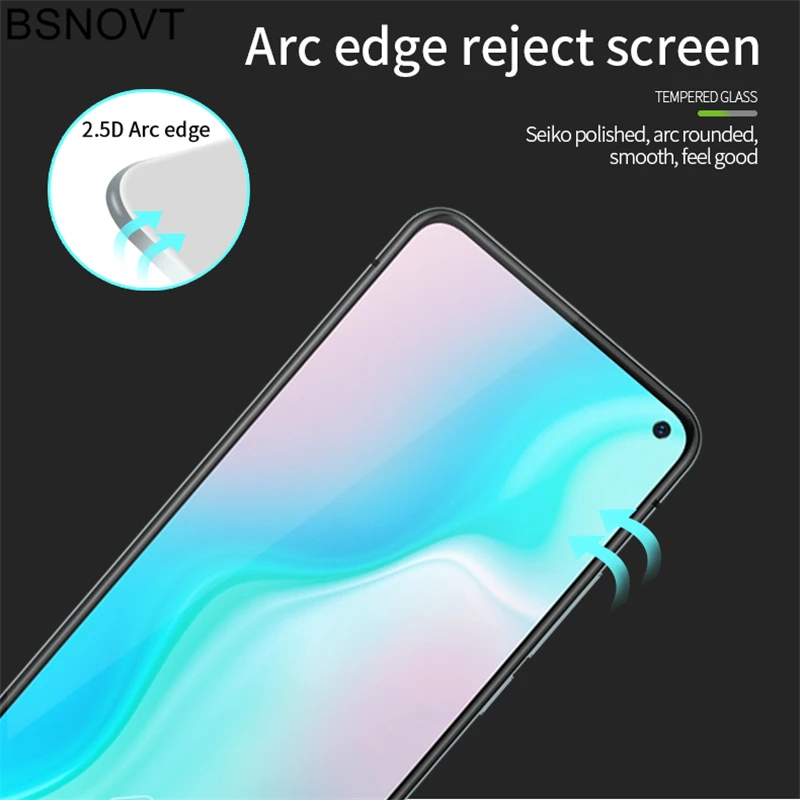 2 uds Protector de pantalla para Vivo S5 vidrio V1932A V1932T cobertura completa 6,44 pulgadas vidrio templado para Vivo S5 pel&iacute;cula para Vivo S5 vidrio-2