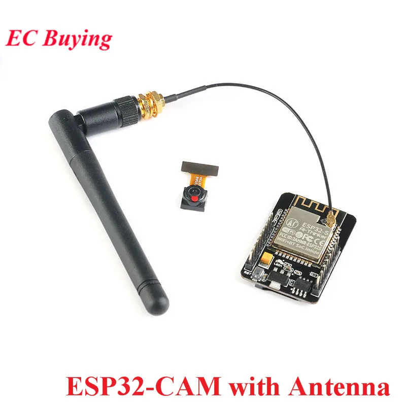 

ESP32-CAM WiFi + BLE Module Camera Module Development Board ESP32 CAM with Camera Module OV2640 2MP with IPEX antenna