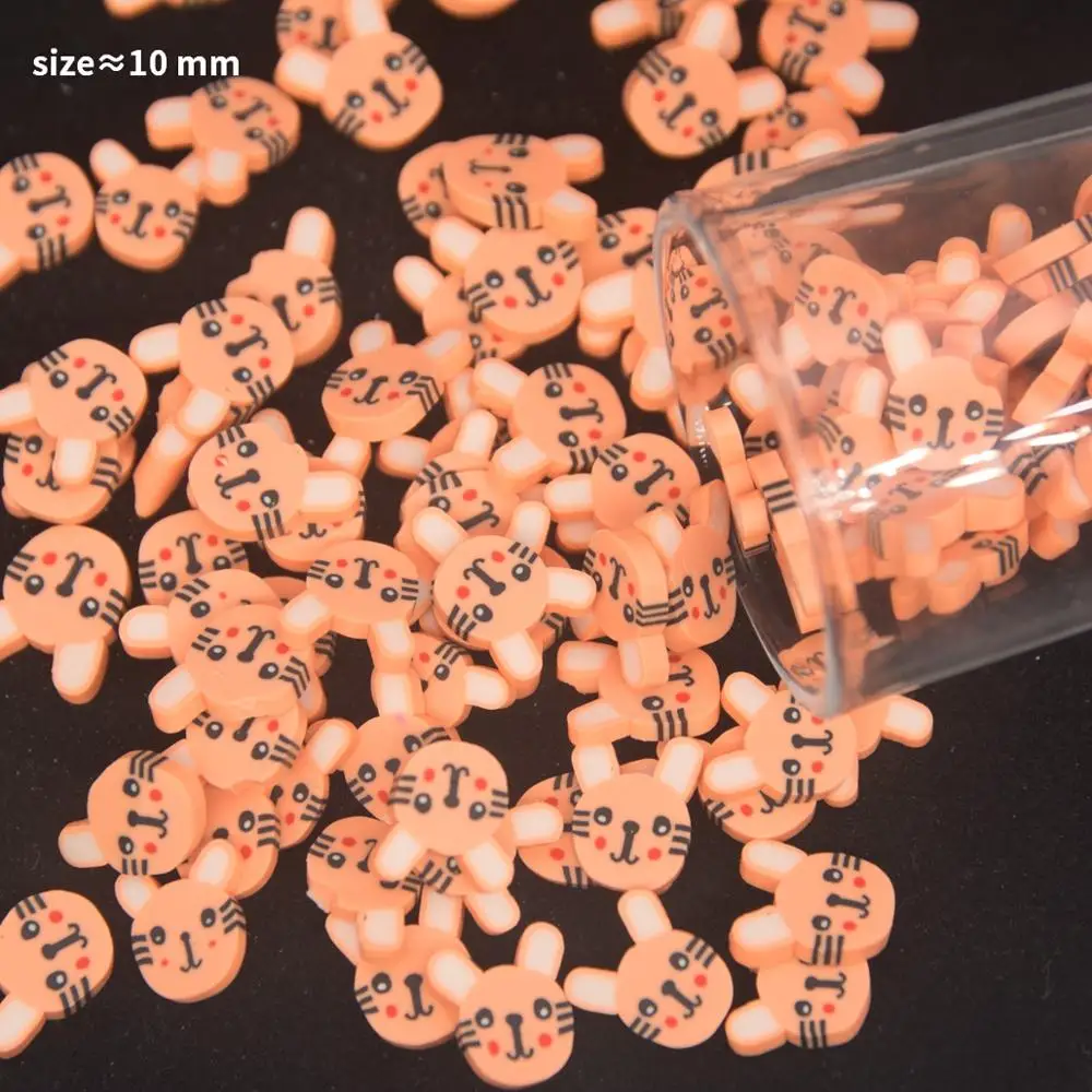 Шар собака Кот персик Рождественская елка Форма полимерные глиняные ломтики