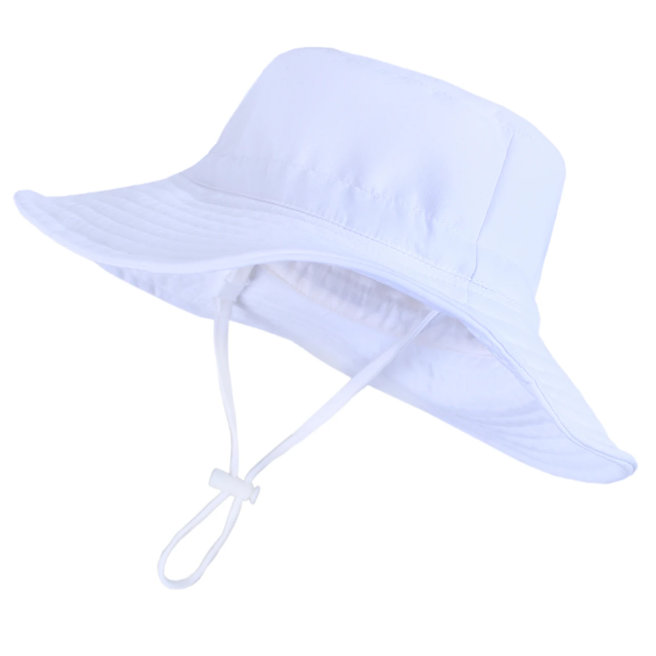 Connectyle однотонная Солнцезащитная Панама для маленьких девочек регулируемая