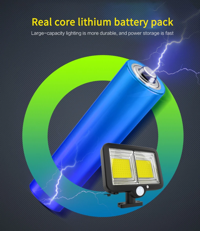 

150 LED Solar Light Motion Sensor Outdoor Waterproof LED Garden Solar Lamp Spotlights for Garden Path Street Wall Light 2020