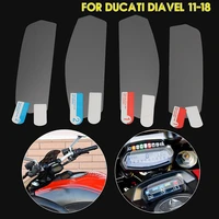 fit for ducati diavel 2011 2018 motorcycle scratch screen dashboard protection speedometer instrument display film