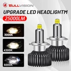 Светодиодсветодиодный лампы для передних фар H7 H11 D2S 3000K 4300K 6000K 9012 лм H1 D2R D4S D4R 9005 HIR2 H8 H9 9006 360 HB3 HB4 CSP светодиодный автомобильные лампы