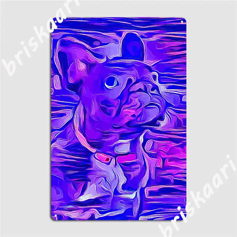 

French Bulldog Dream Metal Sign Wall Cave Living Room Printing Wall Decor Tin Sign Posters