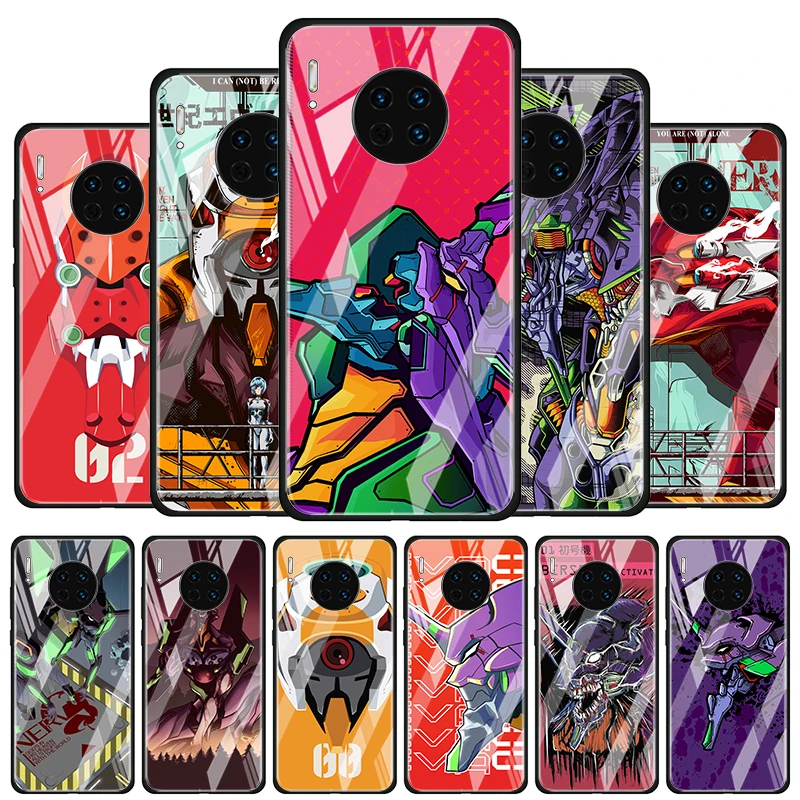 

Anime Evangelion Rei NERV For Huawei Y6 Y7 Y9 Y5P Y6P Y8S Y8P Y9A P Smart Z 2019 2020 2021 Tempered Glass Phone Case
