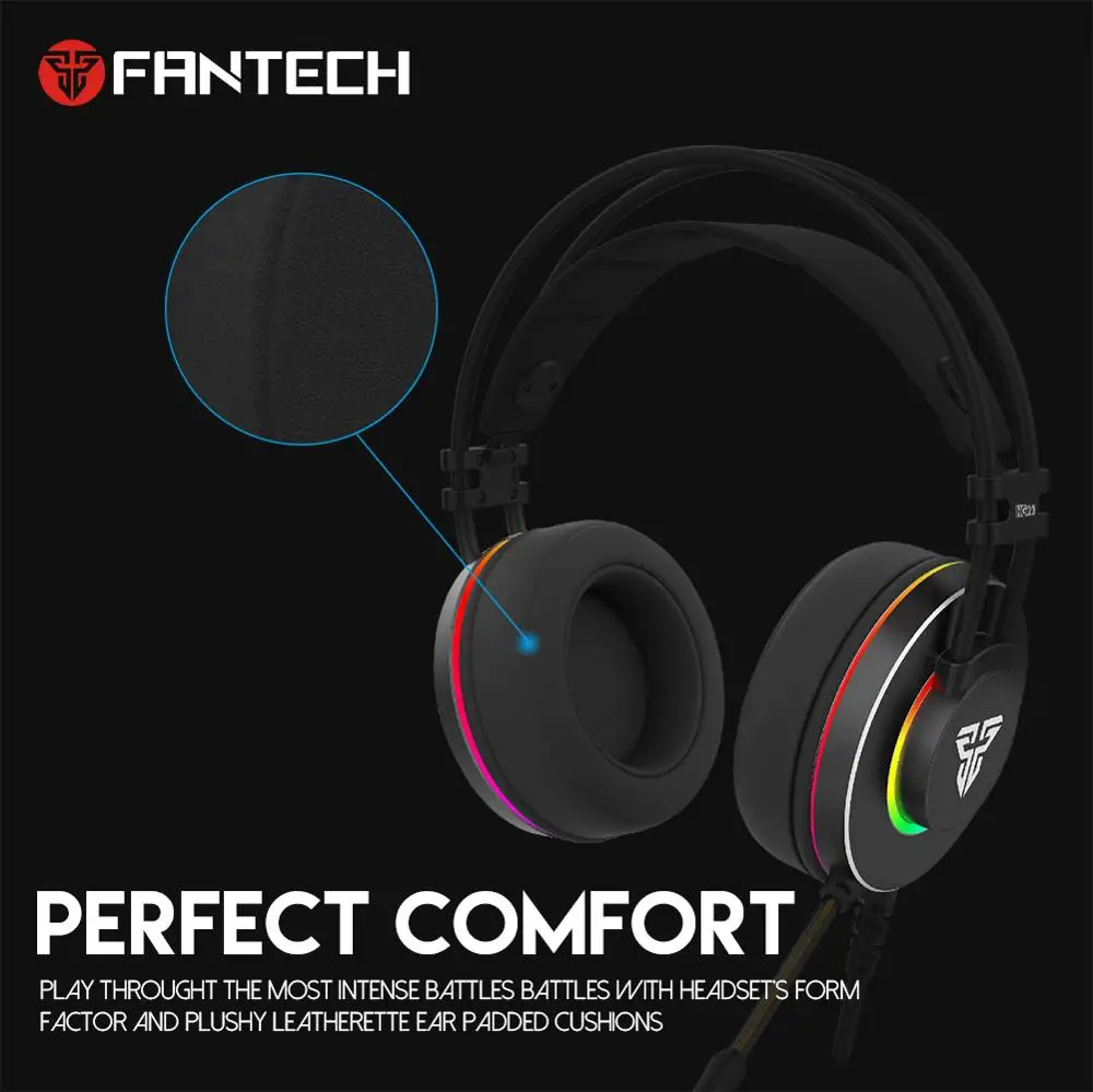 FANTECH HG23 Игровые наушники с октановым экраном 7 1 Наушники микрофоном для гарнитуры