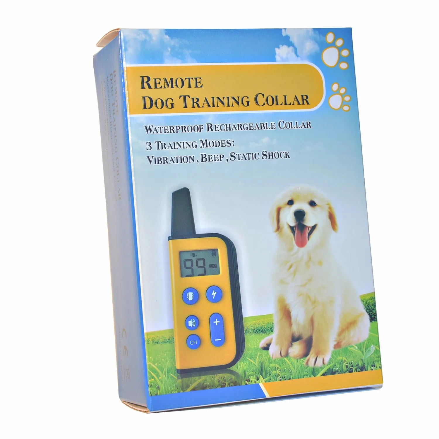 

Electric Anti Bark Device Control Agility Dog Training Equipment Collar Waterproof Dog Accessories For Large Small Hund