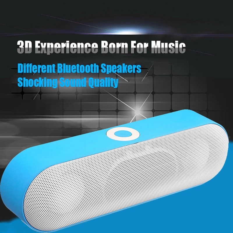 Bluetooth-колонка портативная 3D стерео беспроводная звуковая система динамик с