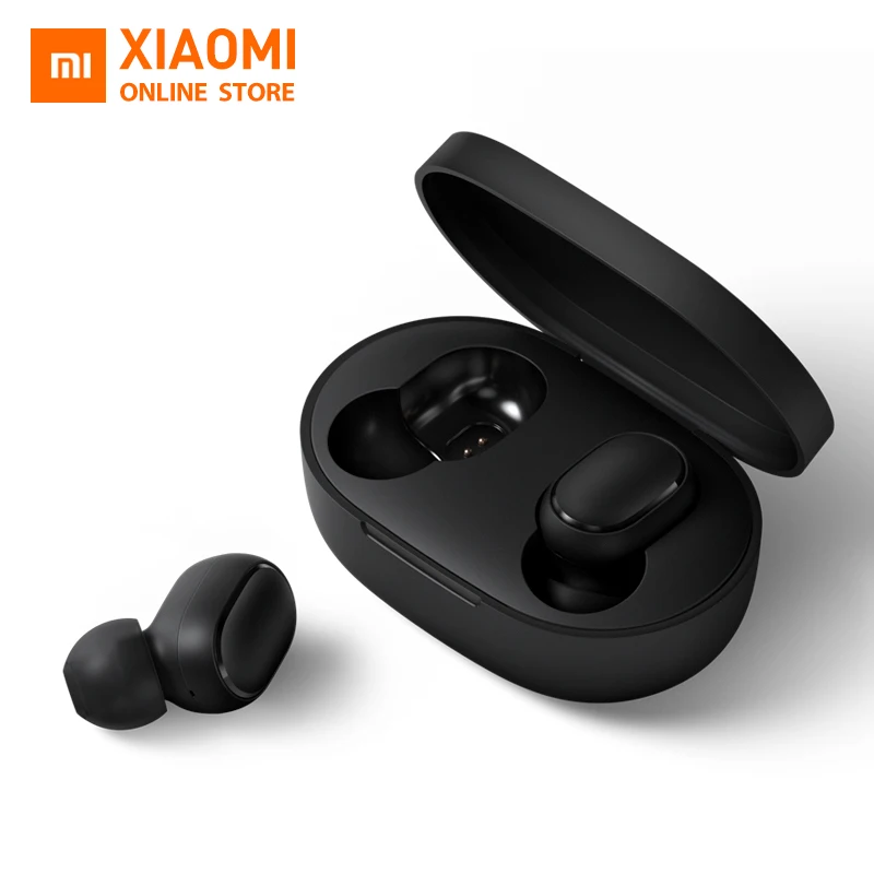 Лидер продаж, беспроводные наушники Xiaomi Redmi Airdots TWS, Bluetooth 5,0, с микрофоном, наушники с громкой связью, управление AI, стерео, бас