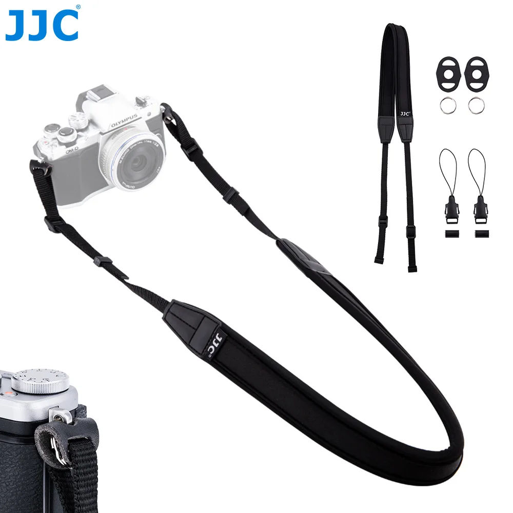 JJC Luxury Neck Strap Shoulder Strap for Fuji Fujifilm XT4 XT3 XT2 XT30 XT20 XT10 X100V X100F X100T X100S XE4 Mirrorless Camera