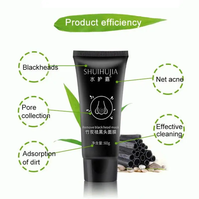 Бамбуковый уголь маска для удаления черных точек крем против угрей удаление