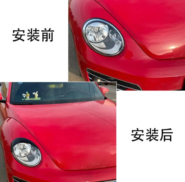 Декоративные Чехлы для фар 2012-2018 из углеродного волокна | Автомобили и мотоциклы