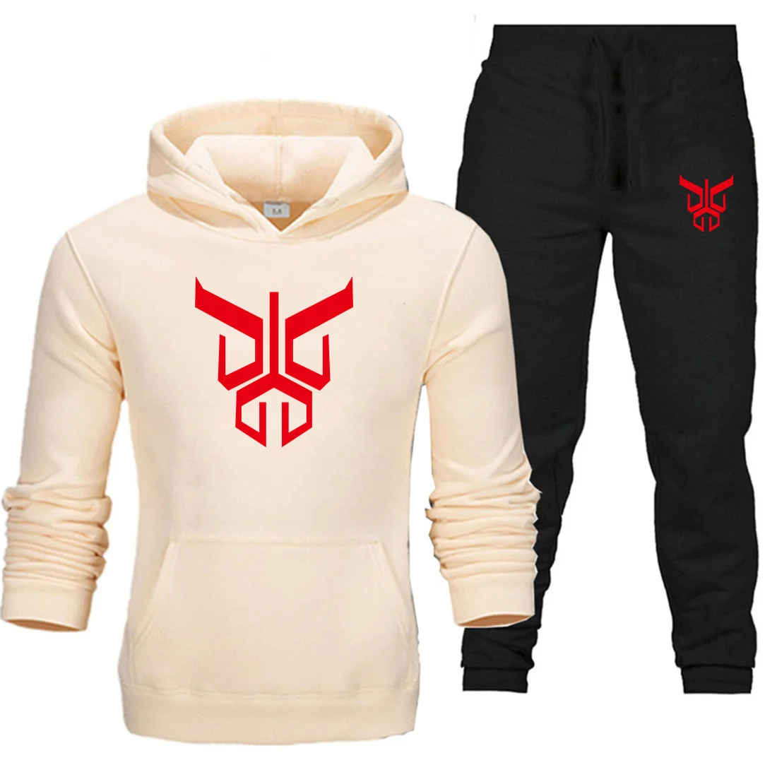 

Mens Sportswear Sets Anime Hoodies Pant Sweatshirts 2021 Casual Tracksuit Men Sweatshirt Pnats Jogging Harajuku Sweatpants