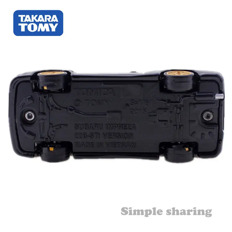 Takara Tomy Tomica Premium Subaru Impreza 22B-STi Ver весы 1/61 автомобильные популярные детские игрушки