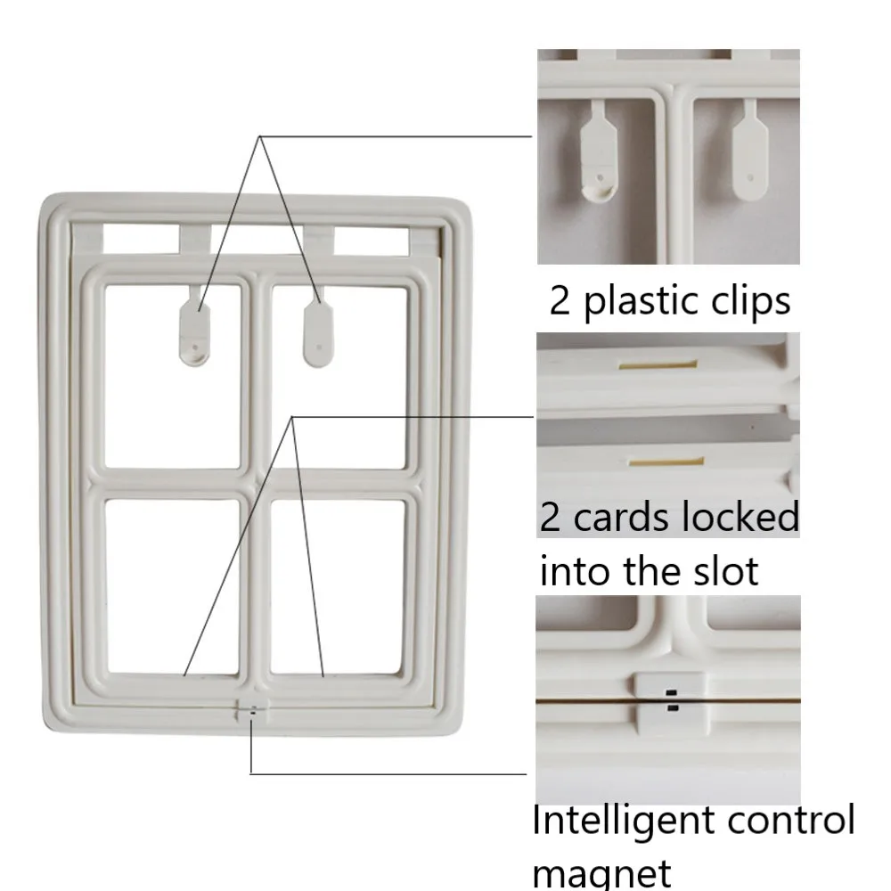 Умная дверь для домашних животных Papipet охранная с умным управлением кошек и собак