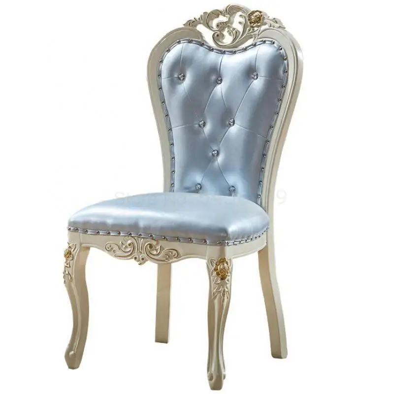 Обеденный стул в европейском стиле домашний современный минималистичный для