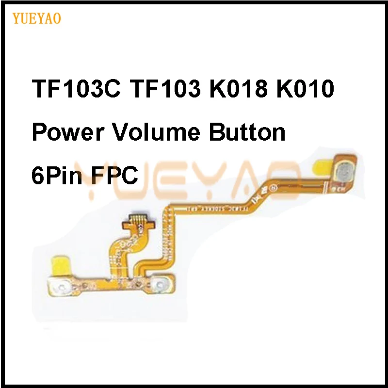 Гибкий кабель для Asus TF103C переключатель питания TF103 k018 K010 блок трансформатора