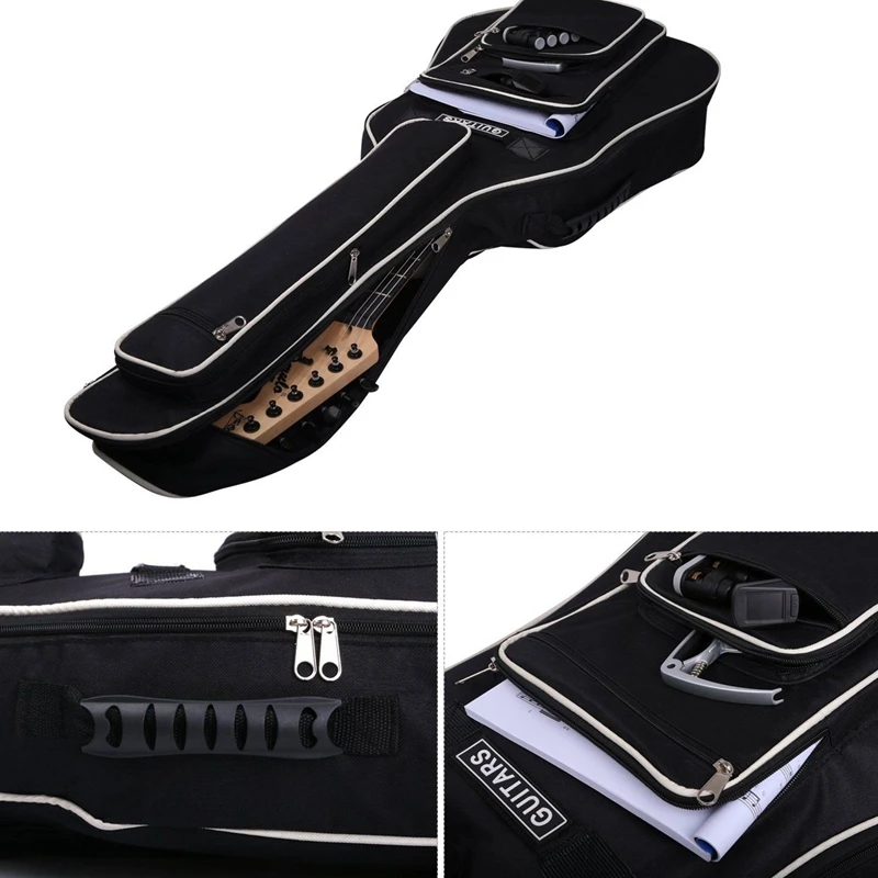 

41 Inch Fully Padded Waterproof Guitar Cover Case Soft Music Acoustic Classical Bag
