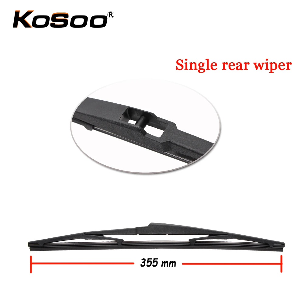 KOSOO Auto Rear Car Wiper Blade For Lexus RX Series 355mm 2009 Onwards Window Windshield Blades Arm Accessories | Автомобили и