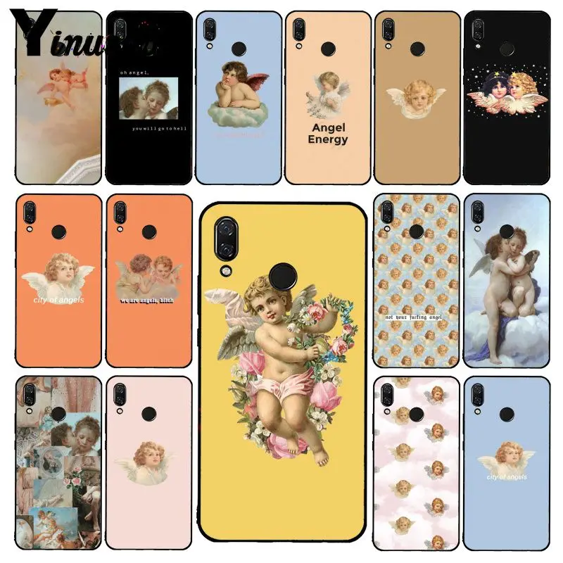 

Yinuoda Vintage Painting Paradise Renaissance angels Phone Case for Xiaomi Redmi Note 7 8T Redmi 5plus 6A Note8 4X Note8Pro