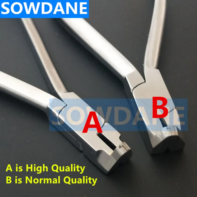 Длинная ручка зубная ортодонтическая проволока Дистальный Конец фрезы