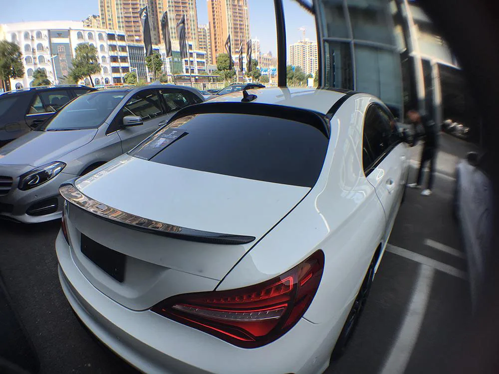 Углеродное волокно/frp задний спойлер багажника для Mercedes Benz CLA Class CLA180 CLA200 CLA250 CLA45 AMG