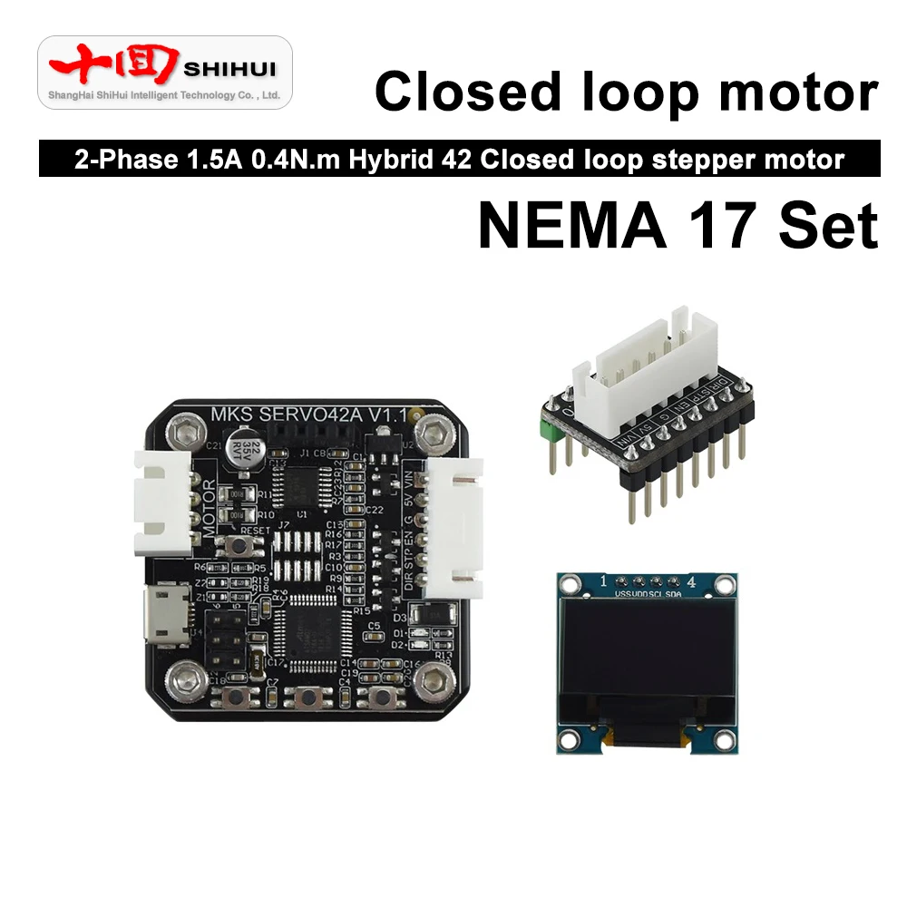 Комплект шагового двигателя с замкнутым контуром NEMA 17 STM32 42 сервомотор MKS SERVO42A