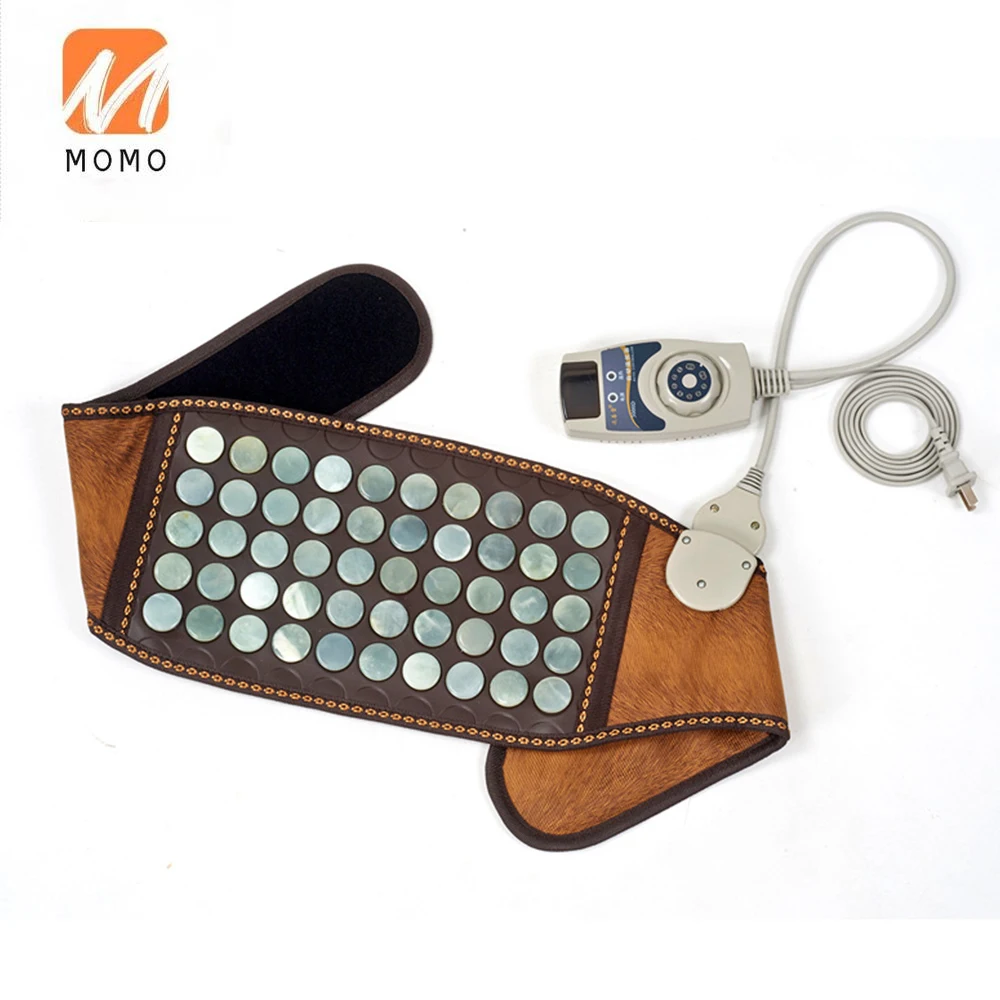 

massage electric heating jade magnetic waist support slimming belt muscle stimulator Other Massager Products muscle massaging