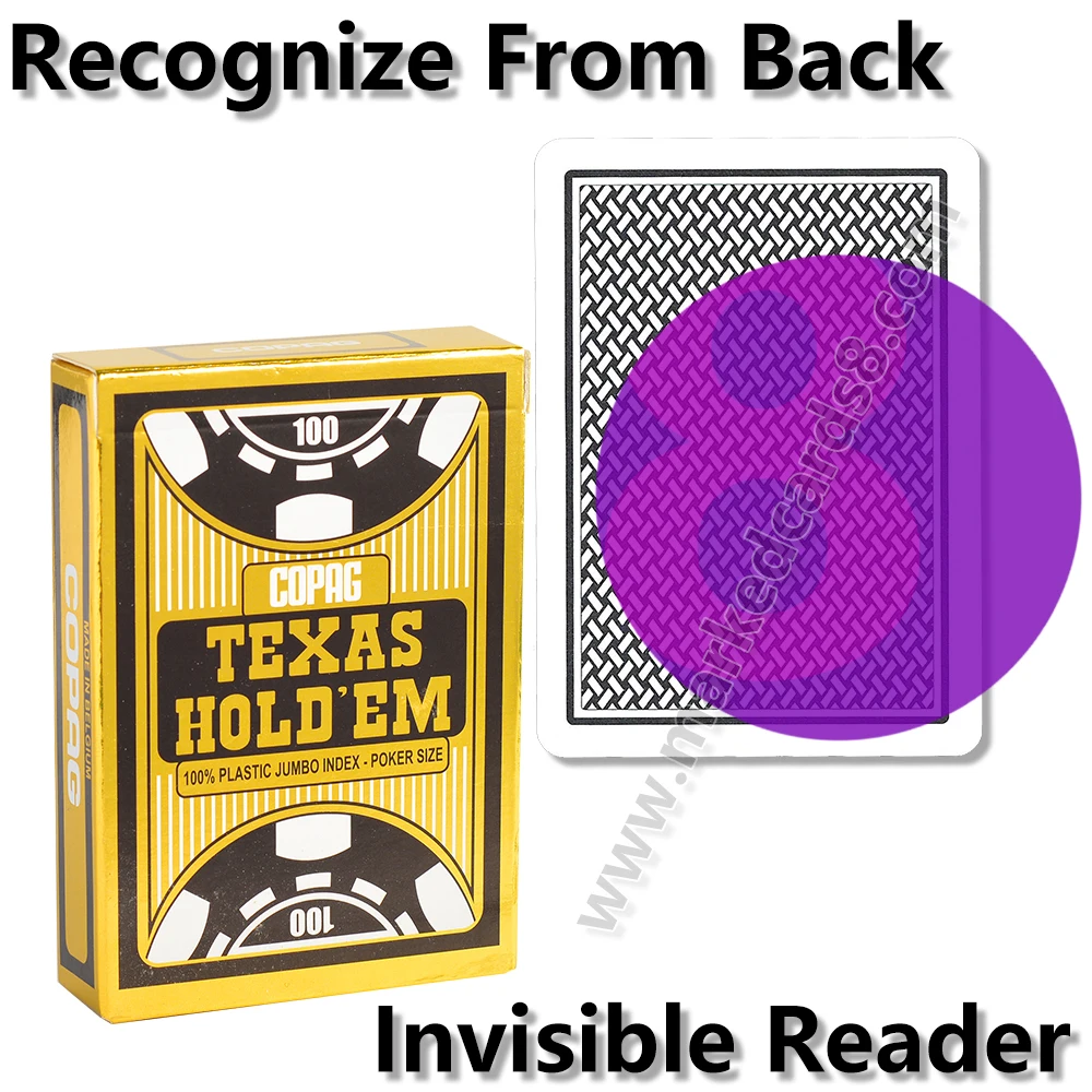 Copag античит покер для невидимых чернил контактные линзы пластиковая Волшебная