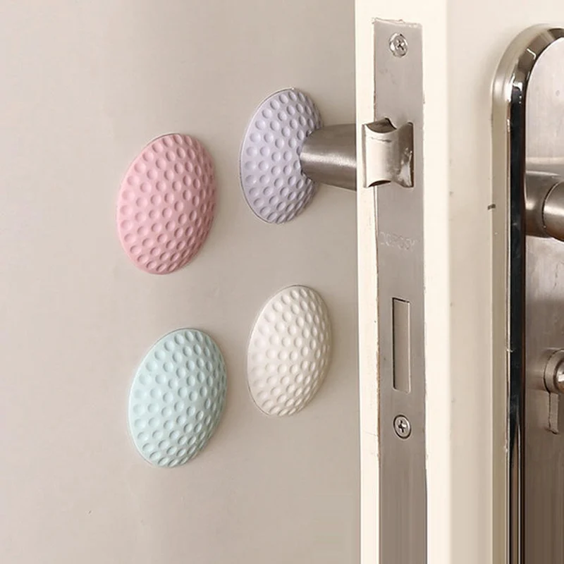 1 шт. Противоскользящий резиновый противоударный бампер Круглый ccolorful Wall Protector