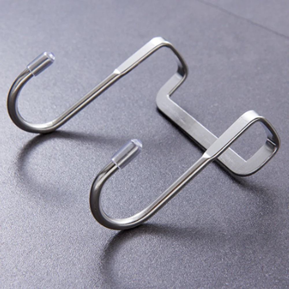 

4 Pcs Drawer Cabinet Hook 304 Stainless Steel S-Shaped Hook Suitable for Kitchen, Cabinet, Drawer, Bathroom,Etc.