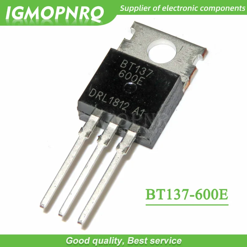 10 шт. Triacs RAIL TRIAC BT137 от 220 600 В новый оригинал|triac bt137|c c |