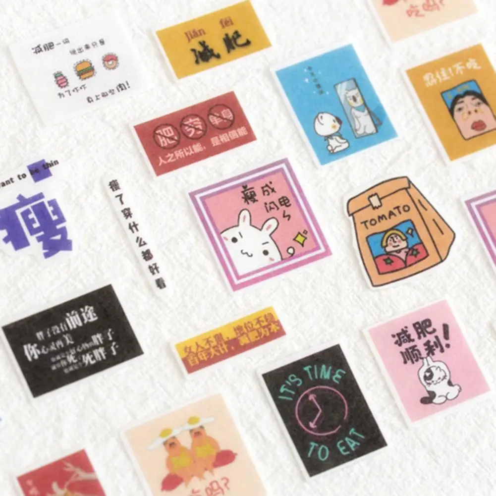 60 шт. милые канцелярские наклейки путешествия журнал украшения Скрапбукинг L