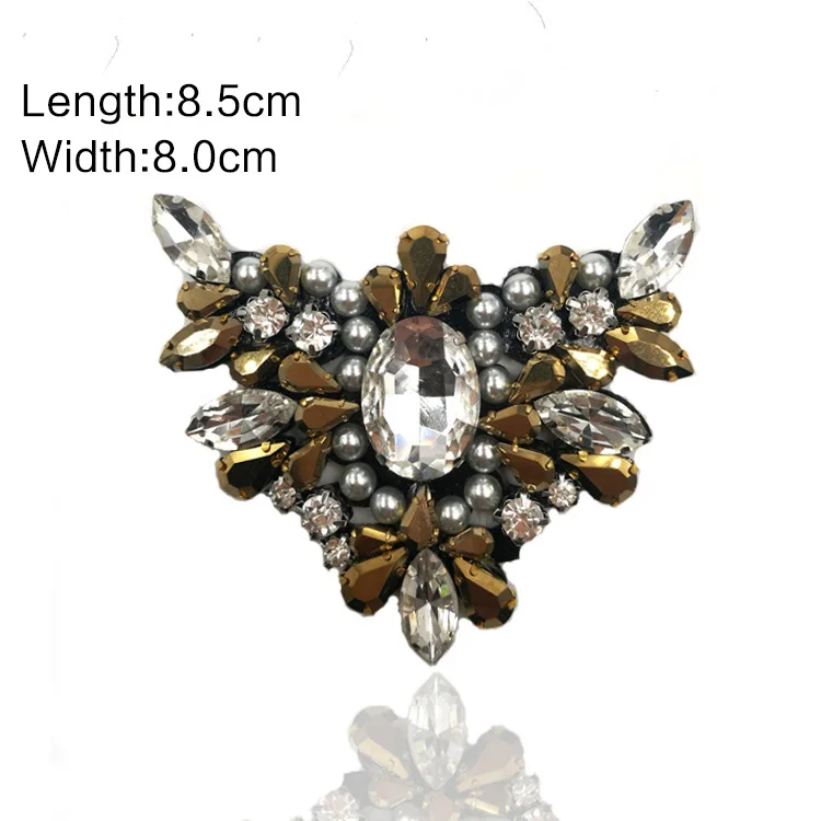 Стразы Цветы для свадебной вечеринки аксессуары обуви на высоком каблуке