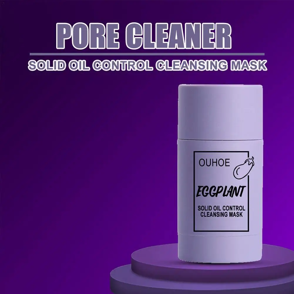 Маска с зеленым чаем для контроля жирности баклажанов акне Глубокая очистка