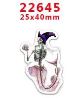 22645 30 шт hollaween характер плоское украшение из смолы PR 22547 - Цвет: 22645